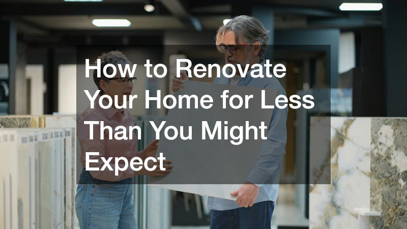 How to Renovate Your Home for Less Than You Might Expect