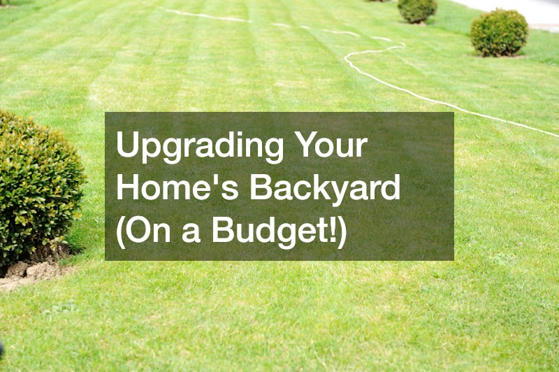Upgrading Your Homes Backyard (On a Budget!)